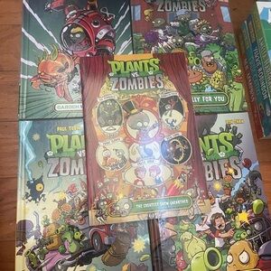 Plants vs Zombies Comic Book Collection - 5 Books 4 (HB) and 1 (PB)
